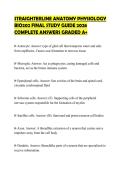 STRAIGHTERLINE ANATOMY PHYSIOLOGY BIO202 FINAL STUDY GUIDE 2026 COMPLETE ANSWERS GRADED A&plus;