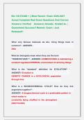 Bio 156 EXAM 1 &vert;&vert; Most Recent  Exam 2026-2027   Actual Complete Real Exam Questions And Correct   Answers &lpar;Verified    Answers&rpar; Already  Graded A&plus; &vert;  Guaranteed Success&excl;&excl; Newest  Exam &vert; Just  Released&excl;&excl;