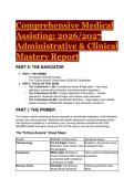 2026&sol;2027 Kinn's The Medical Assistant Elite Test Bank &vert; CMA&comma; RMA & CCMA Exam Prep with Detailed Rationales