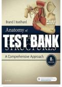 Test Bank For Anatomy of Orofacial Structures 8th Edition By Richard W&period; Brand&semi; Donald E&period; Isselhard 9780323480239 Chapter 1-36 &vert; Complete Guide A&plus;