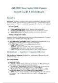 AQA GCSE Geography 2026 Exams Master Guide & Predictions