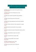 100&percnt; verified Pharmacology questions and answers