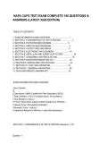 NAFA CAFS TEST EXAM COMPLETE 150 QUESTIONS & ANSWERS &lpar;LATEST 2026 EDITION&rpar;&period;