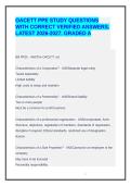 OACETT PPE STUDY QUESTIONS WITH CORRECT VERIFIED ANSWERS&period; LATEST 2026-2027&period; GRADED A