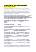 CARN EVALUATION EXAM 2026 QUESTIONS AND SOLUTIONS GRADED