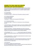 CANNON CTFA FINAL EXAM 2026 UPDATED QUESTIONS AND SOLUTIONS GRADED