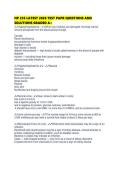 NP 235 LATEST 2026 TEST PAPR QUESTIONS AND SOLUTIONS GRADED