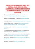 PREDICTOR&lowbar;HESI&lowbar;RN&lowbar;MED&lowbar;SURG&lowbar;2026&lowbar;ACTUAL&lowbar;EXAM&lowbar;WITH&lowbar;400&lowbar;WELL&lowbar;RESEARCHED