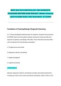 NRNP 6635 PSYCHOPATHOLOGY AND DIAGNOSTIC REASONING MIDTERM EXAM 2026&sol;2027 &vert; Walden University Latest Complete Guide &vert; Pass Guaranteed - A&plus; Graded