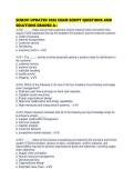 SCM201 UPDATED 2026 EXAM SCRIPT QUESTIONS AND SOLUTIONS GRADED