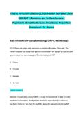 NR 546 PSYCHOPHARMACOLOGY PMHNP MIDTERM EXAMS STUDY BUNDLE 2026&sol;2027 &vert; Best Rated Questions and Verified Answers &vert; Chamberlain University &vert; Pass Guaranteed - A&plus; Graded
