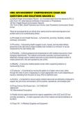 HM2 ADVANCEMENT COMPREHENSIVE EXAM 2026 QUESTIONS AND SOLUTIONS GRADED 