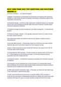 BCAT CORE EXAM 2026 TEST QUESTIONS AND SOLUTIONS GRADED