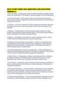 BCAT STUDY GUIDE 2026 QUESTIONS AND SOLUTIONS GRADED
