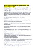 BCAT COMPREHENSIVE EXAM 2026 QUESTIONS AND SOLUTIONS GRADED