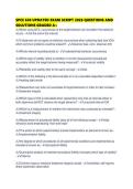 SPCE 630 UPDATED EXAM SCRIPT 2026 QUESTIONS AND SOLUTIONS GRADED