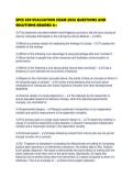 SPCE 630 EVALUATION EXAM 2026 QUESTIONS AND SOLUTIONS GRADED 