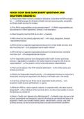 NCCHC CCHP 2026 EXAM SCRIPT QUESTIONS AND SOLUTIONS GRADE