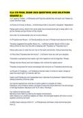CLA 210 FINAL EXAM 2026 QUESTIONS AND SOLUTIONS GRADED