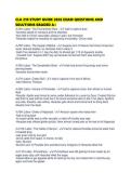 CLA 210 STUDY GUIDE 2026 EXAM QUESTIONS AND SOLUTIONS GRADED