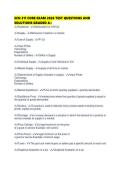 ECN 211 CORE EXAM 2026 TEST QUESTIONS AND SOLUTIONS GRADED 