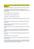 ECN 211 LATEST 2026 EXAM QUESTIONS AND SOLUTIONS GRADED 