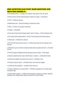 WGU NUTRITION D440 STUDY GUIDE QUESTIONS AND SOLUTIONS GRADED
