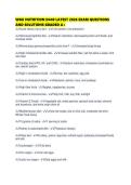WGU NUTRITION D440 LATEST 2026 EXAM QUESTIONS AND SOLUTIONS GRADED