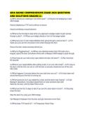 SIDA BADGE COMPREHENSIVE EXAM 2026 QUESTIONS AND SOLUTIONS GRADED