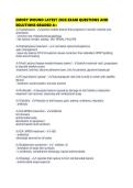 EMORY WOUND LATEST 2026 EXAM QUESTIONS AND SOLUTIONS GRADED