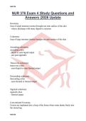 NUR 376 Exam 4 &vert;Study Questions and Answers &vert;2026 Update