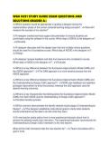 WGU D291 STUDY GUIDE EXAM QUESTIONS AND SOLUTIONS GRADED