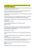 TeenSMART 2026 STUDY GUIDE EXAM QUESTIONS AND SOLUTIONS GRADED