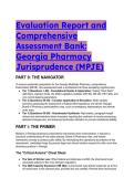 2026&sol;2027 Georgia MPJE Test Bank&colon; 88 Pharmacy Law Q&A with Expert Distractor Analysis