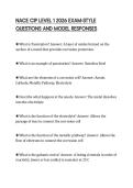 NACE CIP LEVEL 1 2026 EXAM-STYLE QUESTIONS AND MODEL RESPONSES