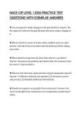 NACE CIP LEVEL 1 2026 PRACTICE TEST QUESTIONS WITH EXEMPLAR ANSWERS