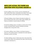 NAFA CAFS ACTUAL TEST PAPER 2026 QUESTIONS WITH SOLUTIONS GRADED A&plus;