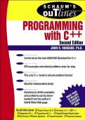 Programming with C&plus;&plus; &lpar;Schaum&rsquo;s Outline&rpar; Solved Problems&comma; Examples & Complete Study Guide