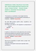 CDFM Module 3 &lpar;2026&rpar; &vert;&vert; Most Recent  Exam 2026 2027  Actual Complete Real Exam Questions And  Correct  Answers &lpar;Verified     Answers&rpar; Already   Graded A&plus; &vert; Guaranteed  Success&excl;&excl; Newest                  Exam &vert; Just Released&excl;&excl;