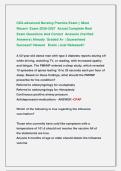 CEA advanced Nursing Practice Exams &vert;&vert; Most Recent Exams 2026-2027 