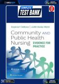 Test Bank &ndash; Community and Public Health Nursing&colon; Evidence for Practice&comma; 4th Edition &lpar;DeMarco & Walsh&rpar; &vert; Complete Chapters 1&ndash;25 with Verified Questions&comma; Answers & Rationales