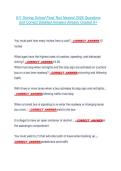 911 Driving School Final Test Newest 2026 Questions  and Correct Detailed Answers Already Graded A&plus; 