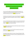 WGU C182 Objective Assessment Visual  Flashcards Questions and Answer  Guarantee PASS&excl;&excl;
