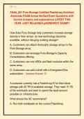 FAAA&lowbar;001 Pure Storage Certified FlashArray Architect  Associate EXAM Actual Verified Exam Questions with  Correct Answers and explanations LATEST THIS  YEAR -JUST RELEASED&period;pdf&vert;&vert;NEWEST EXAM&excl;&excl;&excl;