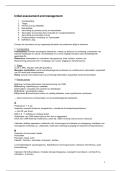 Samenvatting ATLS - Advanced Trauma Life Support &lpar;volledig&rpar;