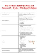 Ibio 445 Exam 2 2026 Questions And  Answers &vert; A&plus; Graded &vert; With Expert Solutions 