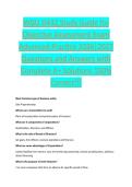 WGU D432 Study Guide for  Objective Assessment Exam  Advanced Practice 2026&vert;2027  Questions and Answers with  Complete A&plus; Solutions 100&percnt;  Correct&excl;&excl;&excl;