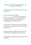 MSW 525 Final Exam Questions and Answers with Solutions UPDATED&excl;&excl;&excl;&period;