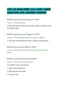 USPS SSA EXAM PREP 2026 STUDY GUIDE QUESTIONS AND ANSWERS VERIFIED