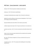 WCC Exam &ndash; Course Assessment &ndash; study material